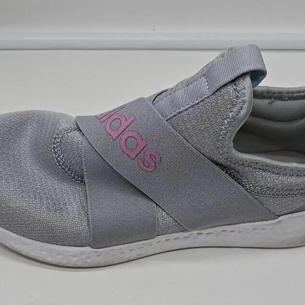Adidas Women's Puremotion Adapt FY7234 Silver Running Shoes Sneakers Size:‎ 8